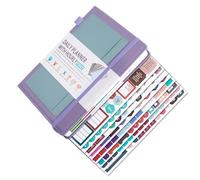 NIHUIFA 2025 Programa de Libro Diario, Planificador de Diario, Cuadernos Planificador mensual Selffilling Notebook Hogar Oficina Escuela Suministros