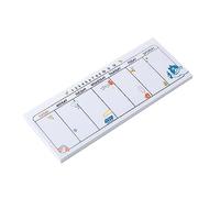 NIHUIFA Cuaderno planificador semanal de tiras largas de calidad, patrones aleatorios para bloc de notas familiares y organizadores de calendarios, cuaderno de escritura