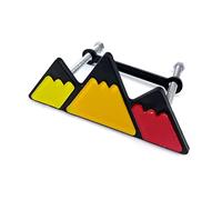 NIHUIFA Emblemas de rejilla para parrilla delantera de coche, emblemas de estilo para la parrilla delantera del coche