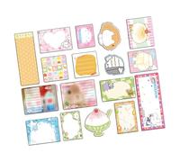 NIHUIFA Papel de notas vintage de 200 hojas, papel decorativo para álbumes de recortes, bloc de notas novedoso para álbumes de recortes, planificador de diario