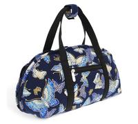 NIHUIFDPY Bolsa de tejer para almacenamiento de hilo, bolsa de ganchillo portátil de 35 x 16 x 19 cm, organizador de bolsa de ganchillo, práctica bolsa de hilo elegante, organizador de almacenamiento