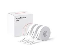 NIIMBOT 3 Rollos Etiquetas de 12 x 30 mm para impresoras de etiquetas D110,D11,D101,Impermeables y resistentes al aceite,personalizables y editables para el hogar,la escuela y la oficina