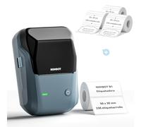 NIIMBOT B1 etiquetadora con 4 Rollos de Papel de Etiquetas