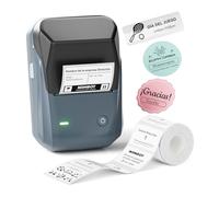 NIIMBOT B1 Etiquetadora,Impresora Etiquetas Autoadhesivas fácil de Usar para Oficina, hogar y Negocios,App versátil,Impresora termica con Etiqueta 50×30mm Blue