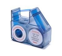 NIIMBOT Cinta de etiquetado compatible con B18, cintas de repuesto para impresora de etiquetas de transferencia térmica, impresión legible, larga duración, no se decolora, hasta 16 metros (azul)