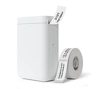 NIIMBOT D101 Impresora Térmica de Etiquetas con Cinta, Fácil de Imprimir, Ancho de 10 a 25mm, para Nombres de Escuelas, Etiquetas de Cables, Etiquetas de Precios, Almacenamiento en Casa, etc.
