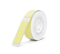 NIIMBOT D110/D11/D101 Etiquetas autoadhesivas para escribir 12 x 40 mm, papel térmico para escuela, hogar, oficina, pequeñas empresas, 1 rollo de 160 etiquetas (amarillo)