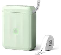 NIIMBOT D110 Mini máquina etiquetadora con Cinta, Impresora térmica portátil Bluetooth para organizar el Almacenamiento, Oficina, hogar, máquina de Etiquetas con múltiples Plantillas, Verde
