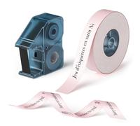 NIIMBOT Juego de cintas para etiquetadoras N1, etiquetas para el embalaje de regalos, cintas de seda para etiquetas de ropa