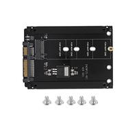 Niiyen Adaptador M.2 NGFF, Tarjeta adaptadora de conversión, 22 Pines M.2 NGFF a Adaptador Plug and Play Tarjeta adaptadora M.2 a M Ajuste de Llave para M.2 Ngff Ssd de Diferentes Longitudes