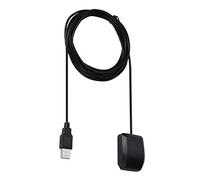 Niiyen Antena receptora GPS USB, 2 en 1 Antena GPS GLONASS para Coche Adaptador aéreo Puerto USB con Cable de 3 Metros Cámara de salpicadero para Coche Cámara de Seguridad Vedio Grabador DVR Receptor