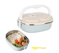 Niiyen Fiambrera aislada, Fiambrera térmica de acero inoxidable, Fiambrera Portátil Recipiente térmico aislado de acero inoxidable para alimentos para estudiantes Niños Trabajo(Single Layer 900ml)