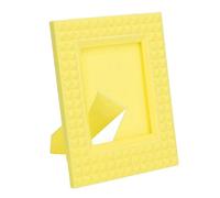 Niiyen Mini Marcos de Fotos Mini Marcos de Fotos Mini Marcos de Fotos instantáneos Marcos de Fotos de Oficina Marcos de Fotos de plástico para Instax Mini 12 11 9 8 7 EVO (Amarillo)