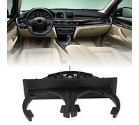 Niiyen Portavasos Trasero automático, Portavasos Trasero de plástico Altamente Combinado, Portavasos Trasero de Agua Negro para BMW E39 528525520530528540 M5 51168184520