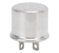 Niiyen Relé intermitente electrónico de 2 pines, relé automotriz redondo, Unidad de relé intermitente de 12 V 2 pines profesional resistente al calor Stc4793 para la serie 2 2a 3
