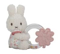 Nijntje Miffy x Little Dutch NIJN363 - Sonajero con forma de conejo Miffy, Lucky Blossom