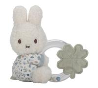 Nijntje Miffy x Little Dutch - Sonajero con anillo, diseño de conejo, color azul