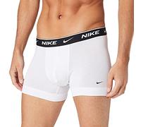 Nike 0000KE1008-MP1 Trunk Boxer Mens White/Grey Heather/Black XS