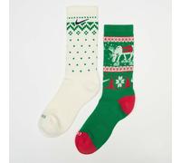 Nike 2 PACK - Everyday Plus Cushioned Winter Wonderland Crew Socks multicolor 38-42