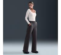 Nike 24.7 ImpossiblySoft Pantalón Dri-FIT de talle alto con perneras anchas y acampanadas - Mujer - Gris XXL (EU 52-54)