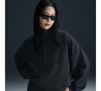 Nike 24.7 ImpossiblySoft Parte de arriba Dri-FIT oversize con media cremallera - Mujer - Negro XL (EU 48-50)