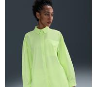 Nike 24.7 PerfectStretch Camisa Dri-FIT de manga larga oversize - Mujer - Amarillo L (EU 44-46)