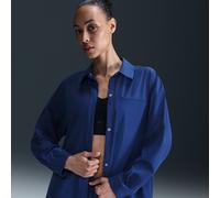 Nike 24.7 PerfectStretch Camisa Dri-FIT de manga larga oversize - Mujer - Azul XL (EU 48-50)