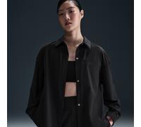 Nike 24.7 PerfectStretch Camisa Dri-FIT de manga larga oversize - Mujer - Negro XS (EU 32-34)