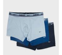 Nike 3 PACK - Essential Cotton Stretch Trunk azul L