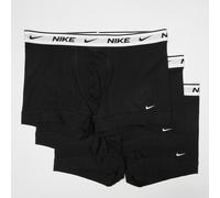 Nike 3 PACK - Essential Cotton Stretch Trunk negro L