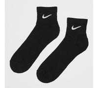 Nike U NK Everyday Cush Ankle 3Pr Socks, Hombre, Black/ White, L