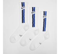 Nike 3 PACK - Everyday Elevated Crew Socks blanco 34-38