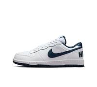 - Zapatilla Big Nike Low, Hombre, White-Midnight Navy, 8 USA