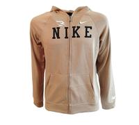 Nike 3Brand Sudadera de chicos con capucha y cremallera Collegiate Marrón Talla XL (158-170 CM) Código 9Q1097-X0L, Marrón Negro Blanco, 13-15 años