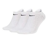 Nike 3Ppk Value No Show, Calcetines Unisex adulto, Blanco (Weiß), 34-38 (Talla fabricante: S)