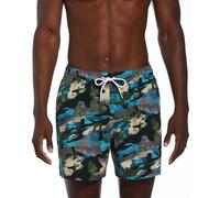 Nike 5 Volley Short Swimwear Cover Up, 001-Black, L para Hombre
