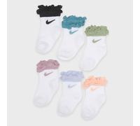 Nike 6 PACK - Infant/Toddler Ruffle Socks multicolor 6M-12M