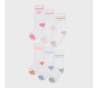 Nike 6 PACK - NHN Super Soft Marl Micro blanco 5Y-7Y