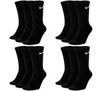 Nike Calcetines Everyday Lightweight Crew 3 Pares EU 42-46 Black / White