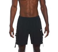 Nike 7 Volley Short Swimwear Cover Up, 001-Black, S para Hombre