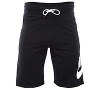 Nike 836277-010 M NSW Short FT GX 1 Shorts Hombre Black/(White) Tamaño L