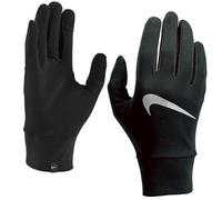 Nike 9331/67 Guantes para Hombre, tecnología Lightweight, 082, Negro/Plateado, Talla M