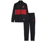 Nike A.S. Roma Strike - Chándal Unisex para niños, Negro/Negro/Negro/Team Crimson/Team Crimson, L