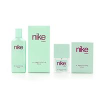 NIKE - A Sparkling Day Promoción 75 ml + 30 ml, Colonia Mujer, Pack 2 Productos, Perfume Formato Spray, Eau de Toilette Natural y Femenina, Aroma Floral Oriental, Fragancia Dulce