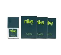 NIKE - A Spicy Attitude Pack de 3 x 30 ml, Colonia Hombre, Formato Viaje en Spray, Perfume Hombre, Eau de Toilette Masculina, Aroma Cítrico, Fragancia Fresca