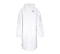 Nike - Abrigo Largo Plumón Parka Clásico Blanco/Negro - Sport - Mujer - Blanco - S -