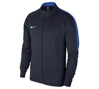 NIKE Academy 18 Knit Track, Chaqueta Hombre, Azul Oscuro (obsidian/ Royal Blue/ White), M