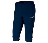 NIKE Academy 21 3/4 Knit (Youth), Pants Unisex Niños, Obsidian/white/white/white, 13-15 Años