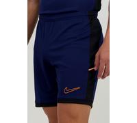 Nike Academy Pantalón Corto De Fútbol Dri-Fit - Hombre, Blue Void/Black/Orange Pulse, HJ3796-492, S