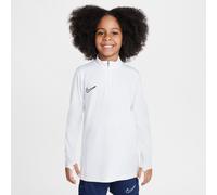 Nike Academy Camiseta de entrenamiento de fútbol de manga larga Dri-FIT con cremallera de 1/4 - Niño/a - Blanco L